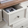 NicBex Farmhouse Drawer Dresser,Modern Tall/Double Dressers with Round Handles,Chest of Drawers for Bedroom,Living Room,Dining Room,Hallway - 4 of 4