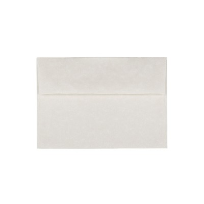 Jam Paper A7 Parchment Invitation Envelopes 5.25 X 7.25 White Recycled ...