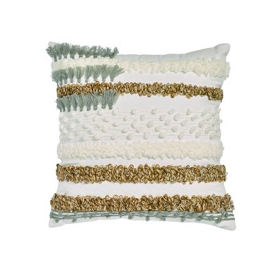 18"x18" Sienna Textured Square Throw Pillow - Sure Fit