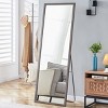 65"x23"Dressing Mirror,Solid Wood Thickened Frame Full-Length Mirror,Bedroom Entrance Decorative Mirror,Floor Standing Mirror-The Pop Home - 2 of 4