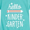 Girls' - Instant Message - Hello Kindergarten Fitted Short Sleeve Graphic T-Shirt - 2 of 4