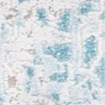 turquoise/ivory