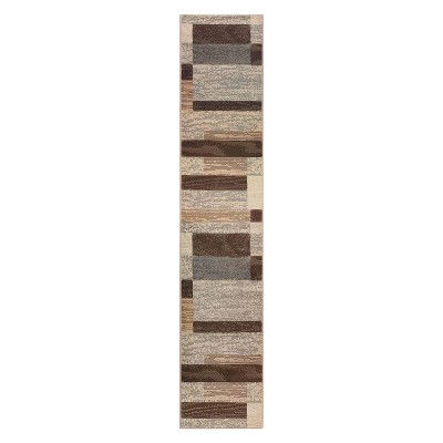 Contemporary Patchwork Geometric Indoor Area Rug by Blue Nile Mills