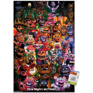 Trends International Five Nights at Freddy's - Ultimate Group Unframed Wall Poster Prints - 1 of 4