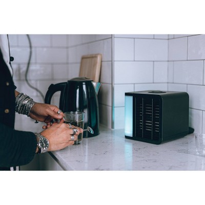 Black Portable USB-Powered Air Cooler with Remote Control
