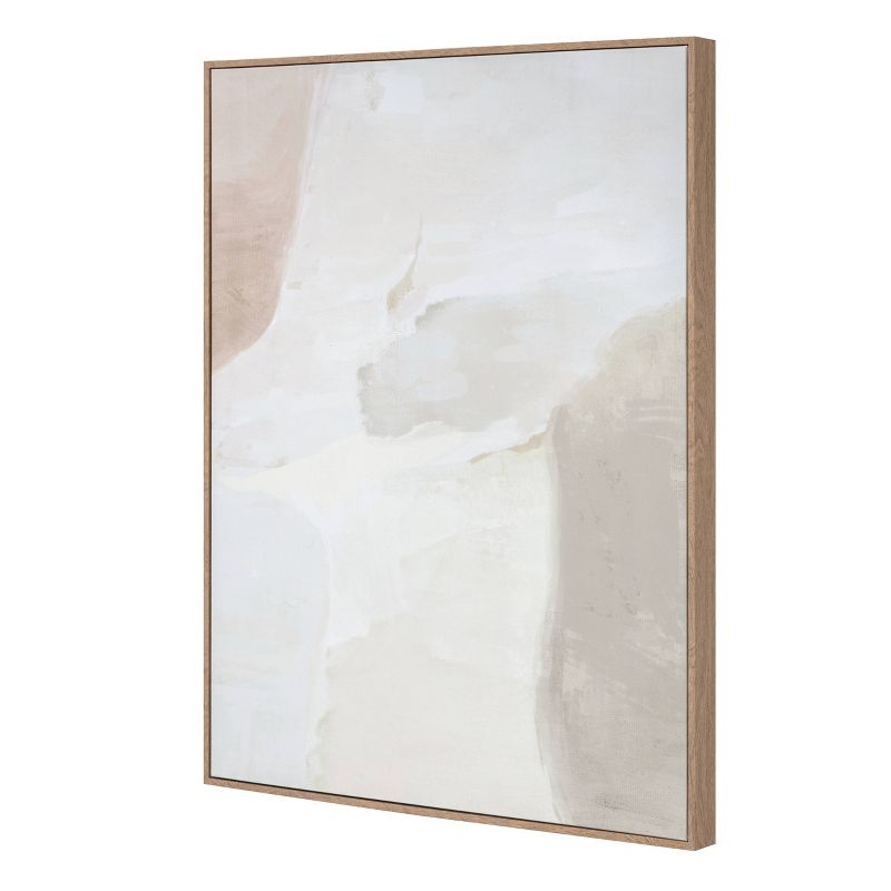 24&#34; x 30&#34; Neutral Abstract Lines Framed Canvas - Threshold&#8482; designed with Studio McGee, 6 of 15