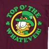 Men's - Garfield - Top O The Whatever Patrick's Day Short Sleeve Graphic T-Shirt - 2 of 4
