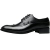 Santimon Men's Oxfords Wingtip Formal Leather Prom Dress Wedding Shoes - 3 of 4