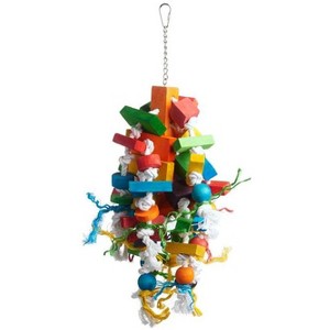 Prevue Pet Products Physical & Mental Bodacious Bites Wizard Bird Toy 60962 - 1 of 3