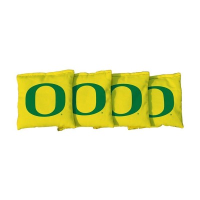 NCAA Oregon Ducks Corn-Filled Cornhole Bags Yellow - 4pk