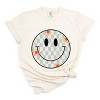 Simply Sage Market Checkered Smiley Face Garment Dyed Tee - 2 of 4