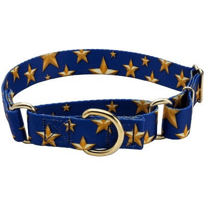 Snowman Martingale Dog Collar - Christmas Design 1 Inch Large Adjustable 18-26in