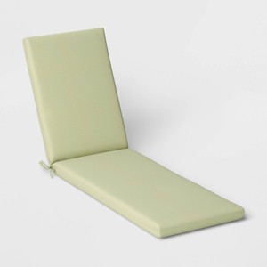 78"x24" Woven Outdoor Chaise Lounge Cushion - Threshold™ - 1 of 4