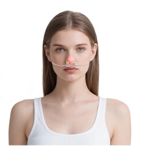 The Morfone 650nm ear red light therapy device helps relieve ear discomfort and promotes blood circulation. It is a daily home care equipment. - 1 of 4