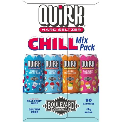 Quirky Chill Mix Pack Hard Seltzer - 12pk/12 fl oz cans