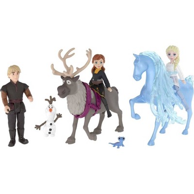 Disney Frozen Fashions & Friends Set With 3 Dolls, 4 Friend