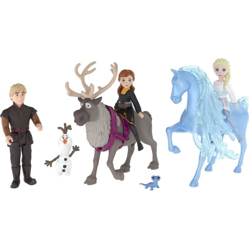 Disney Frozen Fashions &#38; Friends Set with 3 Dolls, 4 Friend Figures and 4 Fashions (Target Exclusive), 1 of 7