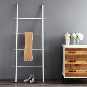 happimess Charlie 67" Metal Ladder Rack - 1 of 3