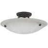 Livex Lighting Oasis 3 - Light Semi-Flush Mount in  Bronze - 2 of 4