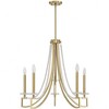 Savoy House Helen 5 - Light Chandelier in  Warm Brass - 2 of 4