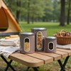 Fortune Candy 3 PCS Stainless Steel Canister Set with Anti-Fingerprint Lids & Visible Windows, Multipurpose Food Storage for Kitchen or Travel - 2 of 4