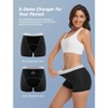 Period Underwear for Women Heavy Flow Leakproof Period Shorts for Day and Night Absorbency 3 Pack - 2 of 4