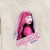 Girls' - Monster High - Fangtastic Graphic Long Sleeve Fleece Sweatshirt - 2 of 4