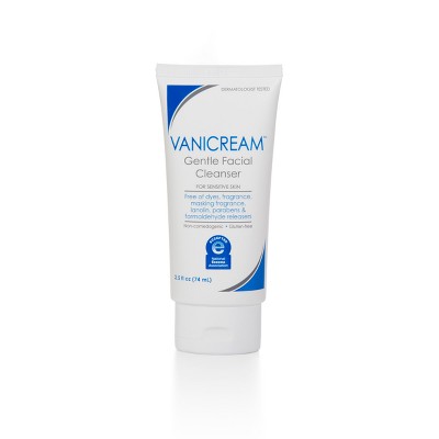 Vanicream Gentle Facial Cleanser for Sensitive Skin - Unscented - 2.5 fl oz