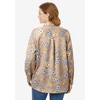 Woman Within Plus Size Soft Sueded Moleskin Shirt - 3 of 4