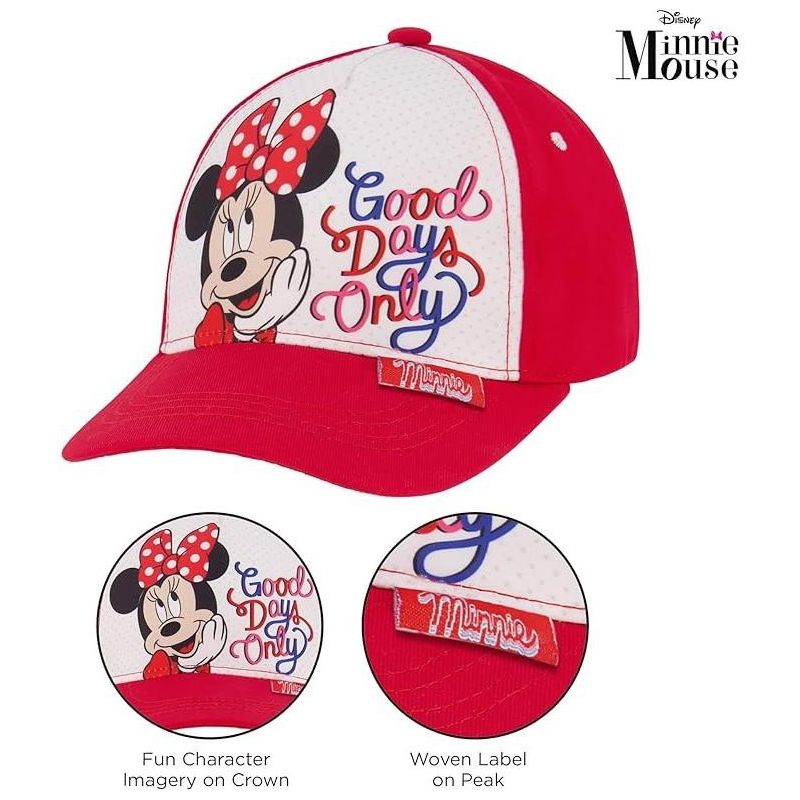 Minnie Mouse Girls Baseball cap & Sunglasses, Ages 2-4, 4 of 7
