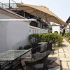 Tangkula 8ft Wall Mounted Cantilever Umbrella Patio Adjustable Tilting Sunshade Umbrella - 2 of 4