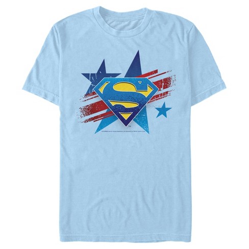 Light blue shop superman t shirt