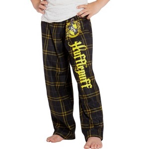 Intimo Harry Potter Boys Houses Plaid Pajama Lounge Pants - 1 of 4