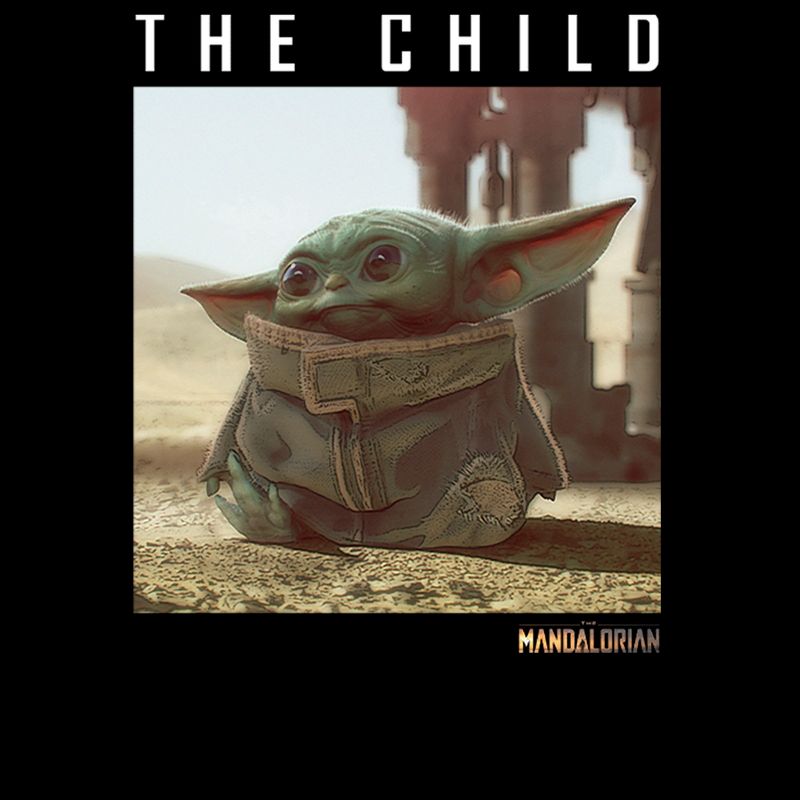 Boy's Star Wars The Mandalorian The Child Frame T-Shirt, 2 of 6