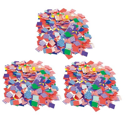 Roylco® Petit Pattern Mosaics, 0.75", 2000 Per Pack, 3 Packs