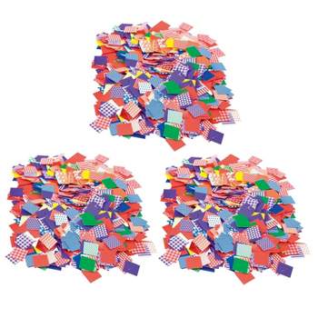 Roylco® Petit Pattern Mosaics, 0.75", 2000 Per Pack, 3 Packs