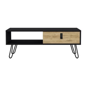 Coffee Table Magness, Living Room, Black / Macadamia - 1 of 1