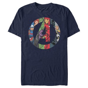 Men's Marvel Avengers Hero Collage T-Shirt - 1 of 4