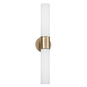 Capital Lighting Parson 2 - Light Sconce in  Matte Brass - 1 of 4