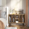 Aheaplus Record Player Stand with Power Outlet and USB Ports, Vinyl Record Storage Table,Vinyl Holder Display Shelf - 4 of 4
