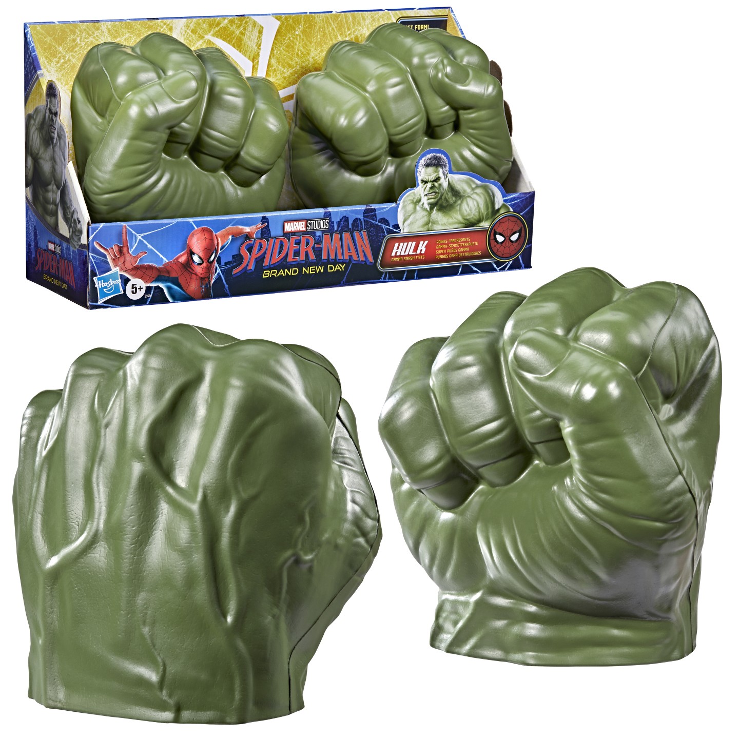 Детские фигурки Spider-Man Hulk Gamma Smash Fists — фото 1