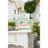 C&F Home 10" x 10" St. Patrick's Day "Part Irish All Trouble" Embroidered  Small/Petite Accent Throw Pillow - 3 of 4