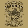 Junior's Lost Gods American Iron Motorcycle Logo Festival Muscle Tee - image 2 of 4