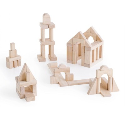 Guidecraft Wooden Unit Block Set C  - 84 Pcs