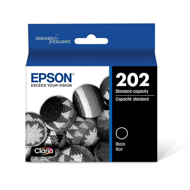Epson 202 Single Ink Cartridge - Black (T202120-CP), 1 of 6