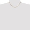 Black Bow Jewelry 1.65mm 10k Yellow Gold Solid Spiga Chain Necklace - 2 of 4