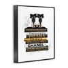 Stupell Industries Black Gold White Glam Bookstack, 24" x 30" - 3 of 4