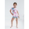 Bluey Girls T-Shirt and French Terry Shorts Outfit Set Little Kid to Big Kid Sizes (2T - 10-12) - 2 of 4