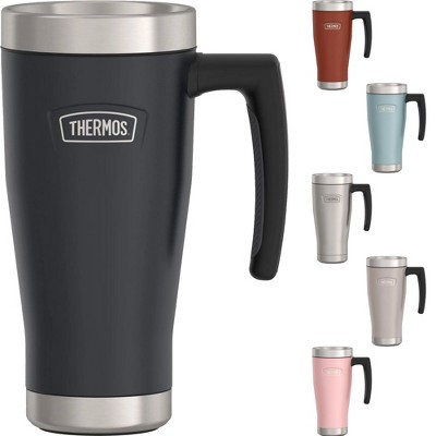 Thermos 16 Oz. Stainless King Travel Mug With Handle- Matte Army Green :  Target