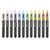 KINGART PRO Acrylic Paint Brush Pens 12 Pastel Colors - 2 of 4